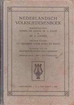 Nederlandsch Volksliederenboek. Tweede bundel. 141 liederen - 1