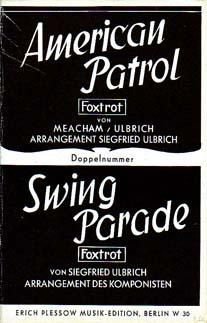 American Patrol. Foxtrot / Swing Parade. Foxtrot. Bez.: salo - 1