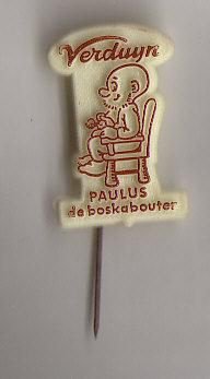 Speldje Paulus de boskabouter bruin van Verduyn - 1