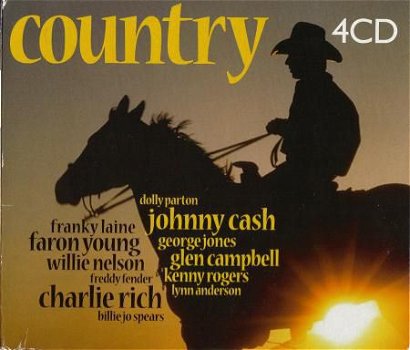 4 CD box Country - 1