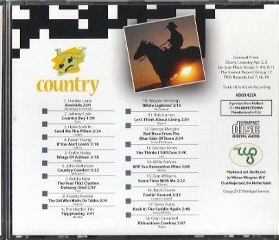 4 CD box Country - 1