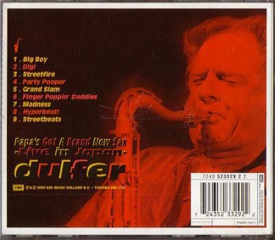 Gesigneerde cd Hans Dulfer - Papa's got a brand new sax - 1