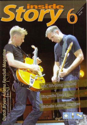 Bryan Adams fanclubblad Inside Story nr. 6 - nr. 1