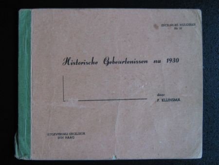 Historische Gebeurtenissen na 1930 - 1