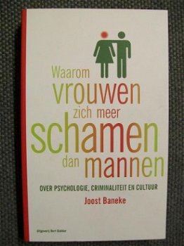 Waarom vrouwen zich meer schamen dan mannen Joost Baneke - 1
