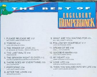 cd - Engelbert HUMPERDINCK - The best of - 1
