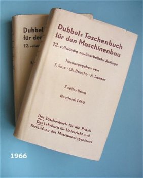 [1966] Dubbels Taschenbuch für den Maschinenbau dl 1. Spring - 6