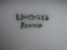 Hagelwitte Limoges porseleinen vaas hoog 24 cm perfekte staa