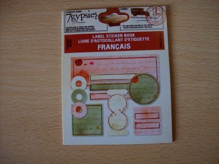 label sticker book francais - 1