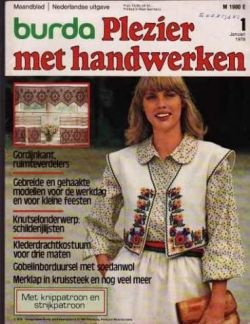 Burda plezier met handwerken, 1,januari 1978, - 1