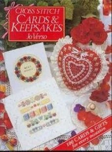 Cross stitch cards & keepsakes, Jo Verso, A.D