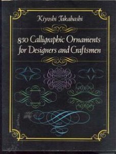 850 Calligraphic ornaments for designers and craftsmen