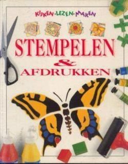 Stempelen en afdrukken, kijken-lezen-maken, - 1