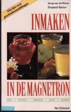 Inmaken in de magnetron, Sonja van de Rhoer,