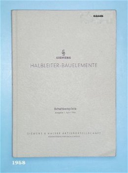 [1958] Siemens Halbleiter, Schaltbeispiele 1958, Siemens&H - 1