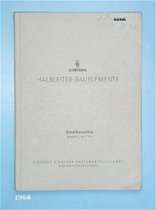 [1958] Siemens Halbleiter, Schaltbeispiele 1958, Siemens&H