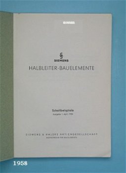 [1958] Siemens Halbleiter, Schaltbeispiele 1958, Siemens&H - 2