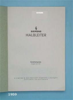 [1959] Siemens Halbleiter, Schaltbeispiele 1959, Siemens&H - 2