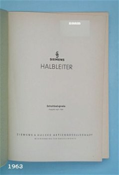[1963] Siemens Halbleiter, Schaltbeispiele 1963, Siemens&H - 2