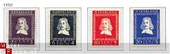 NVPH NR 578/581 van riebeeck zegels 1952 - 1 - Thumbnail