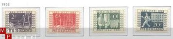 NVPH NR 588/591 jubileumzegels 1952 - 1 - Thumbnail