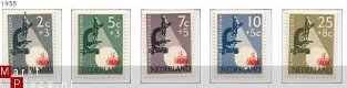 NVPH NR 661/665 kankerbestrijding 1955 - 1 - Thumbnail