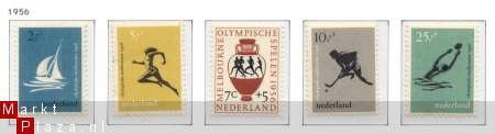 NVPH NR 676/680 olympiade zegels 1956 - 1