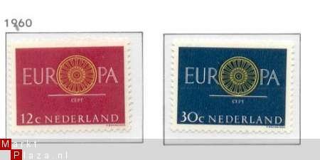 NVPH NR 745/746 europa-zegels 1960 - 1