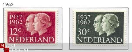 NVPH NR 764/765 jubileum-zegels 1962 - 1