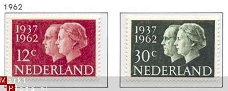 NVPH NR 764/765  jubileum-zegels 1962