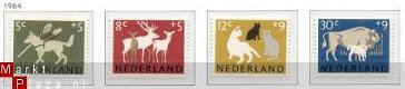 NVPH NR 812/815 zomer-zegels 1964 - 1 - Thumbnail