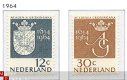 NVPH NR 816/817 jubileum-zegels 1964 - 1 - Thumbnail