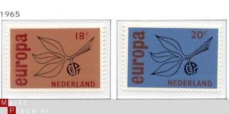 NVPH NR 847/848 europa-zegels 1965 - 1