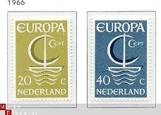 NVPH NR 868/869 europa-zegels  1966