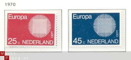 NVPH NR 971/972 europa-zegel s 1970 - 1