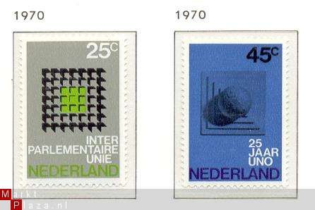 NVPH NR 973/974 gelegendheids-zegels 1970 - 1