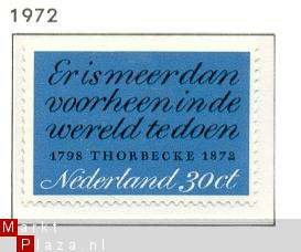NVPH NR 1009 thorbecke zegel 1972 - 1