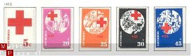 NVPH NR 1015/1019 rode kruiszegels 1972 - 1 - Thumbnail