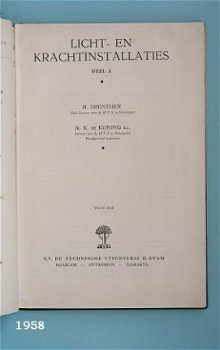 [1958] Elektrotechniek, licht- en krachtinstallaties deel A, Drenthen ea, Stam #3 - 2