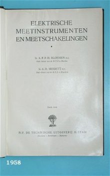 [1958] Elektrotechniek, Elektrische Meetinstrumenten en Meetschakelingen, Bloemen ea, Stam (#2) - 2