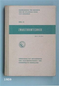 [1959] Handleiding Dl III , Zwakstroomtechniek, Klerk de, VE - 1