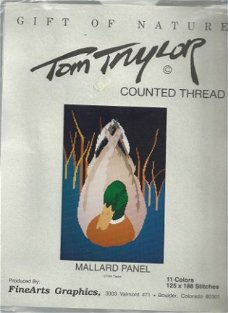 Sale Borduurpatroon Tom Taylor Mallard panel - Eend