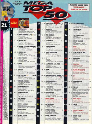 Hitlijst Mega Top 50 1996 week 21 - nr. 1