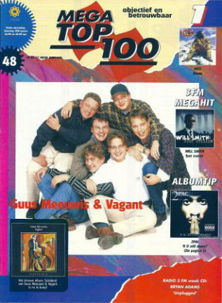 Hitlijst Mega Top 100 1997 week 48 - nr. 1
