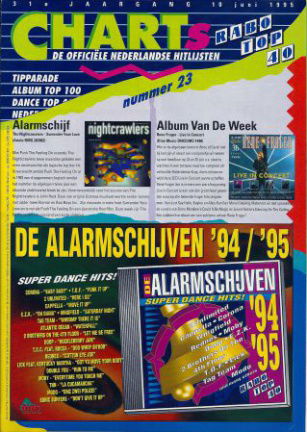 Hitlijst Charts Rabo Top 40 1995 nr. 23 - nr. 1