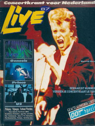 Live 87 - Concertkrant voor Nederland - nr. 1