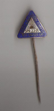 Emaille speldje Bond v. Ned. Hervormde Knapen - nr. 1