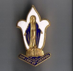 Emaille Speld Our Lady of Liverpool - nr. 1