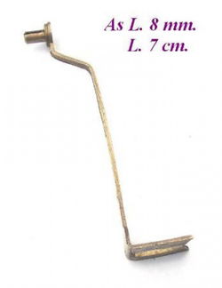=== Gaffel Franse pendule = oud === 9222