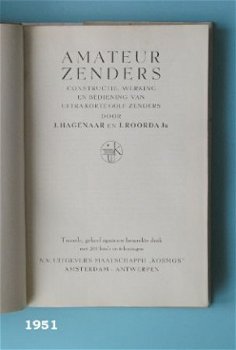 [1951] Amateur zenders, Hagenaar, Kosmos - 2